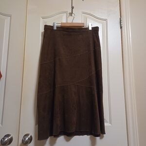 Elegant Brown Women's Skirt